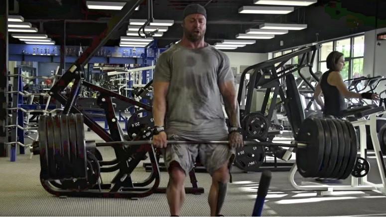 KRIS GETHIN BACK WORKOUT WITH IMOGEN