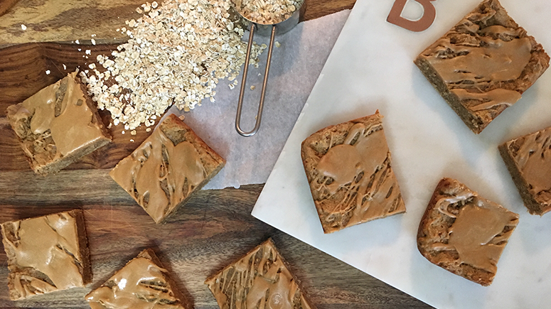 Protein Peanut Butter Blondies
