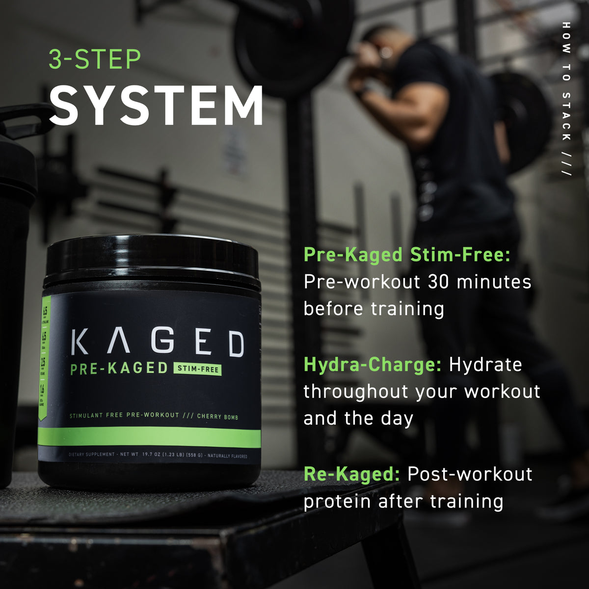 PreKaged Stimulant Free PreWorkout Kaged UK KAGED UK